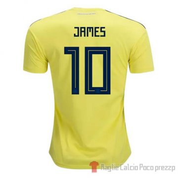 Maglia Colombia Giocatore James Home 2018