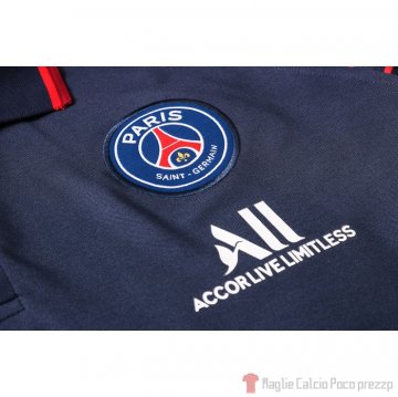 Maglia Polo Paris Saint-Germain 2020/2021 Blu