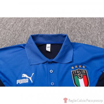 Maglia Polo Italia 2020 Blu