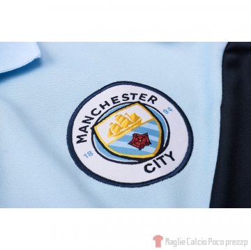 Maglia Polo Manchester City 2020/2021 Blu