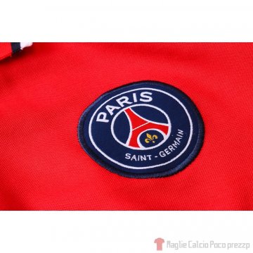 Maglia Polo Paris Saint-Germain 2020/2021 Rosso e Blu
