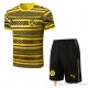 Tuta Da Track Borussia Dortmund Manica Corta 22-23 Amarillo - Pantalon Corto