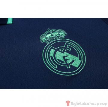 Maglia Polo Real Madrid 2020/2021 Blu