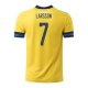 Maglia Svezia Giocatore Larsson Home 2020
