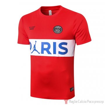 Allenamento Paris Saint-Germain Jordan 2020/2021 Rosso Allenamento Paris Saint-Germain Jordan 2020/2021 Rosso