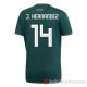 Camiseta Messico Giocatore J.hernandez Primera 2018