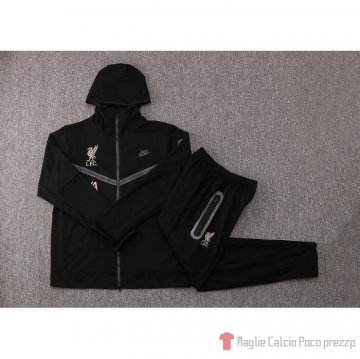 Tuta da Track Liverpool 2021-22 Negro
