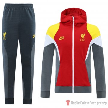 Tuta da track Liverpool 21-22 Rojo Tuta da track Liverpool 21-22 Rojo