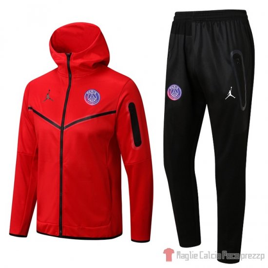 Tuta da Track Paris Saint-germain Jordan 22-23 Rojo - Clicca l'immagine per chiudere