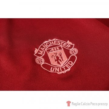 Tuta De Giacca Manchester United 2020-2021 Rojo