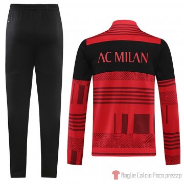 Tuta Giacca Milan 22-23 Rojo