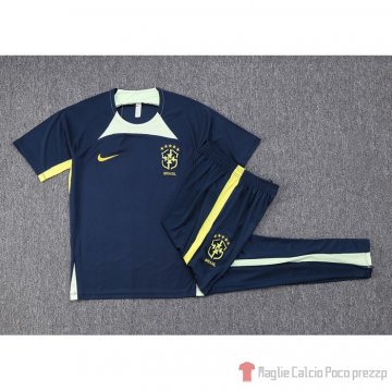 Chandal Del Brasil Manica Corta 22-23 Azul