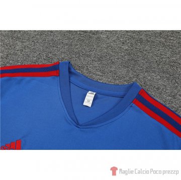 Chandal Del Lyon Manica Corta 22-23 Azul - Pantalon Corto
