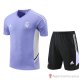 Chandal Del Real Madrid Manica Corta 2022-23 Purpura - Pantalon Corto