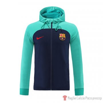 Giacca Barcellona 22-23 Verde Y Azul Giacca Barcellona 22-23 Verde Y Azul