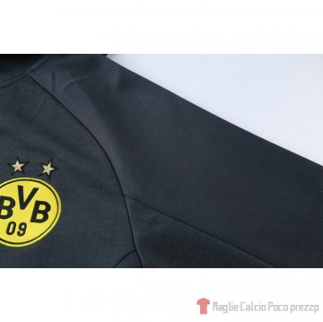 Chaqueta Con Capucha Del Borussia Dortmund 21-22 Grigio