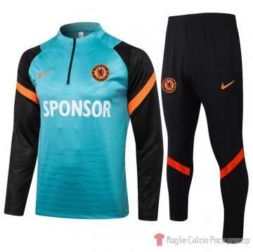 Tuta Da Track Felpa Chelsea 21-22 Verde Tuta Da Track Felpa Chelsea 21-22 Verde