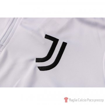 Tuta Da Track Felpa Juventus Bambino 2021-22 Blanco