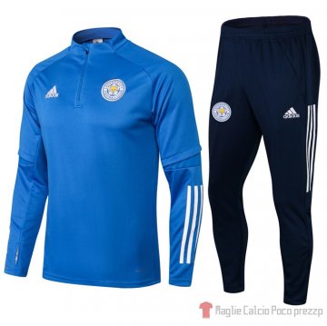 Tuta Da Track Felpa Leicester City 21-22 Azul