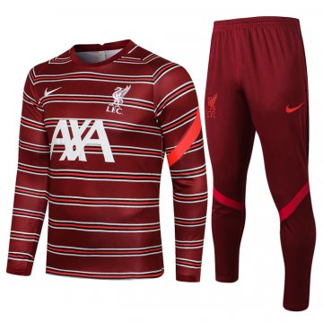 Tuta Da Track Felpa Liverpool 2021-22 Rojo Tuta Da Track Felpa Liverpool 2021-22 Rojo