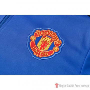 Tuta Da Track Felpa Manchester United 21-22 Azul