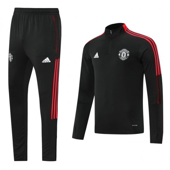 Tuta Da Track Felpa Manchester United Bambino 2021-22 Negro - Clicca l'immagine per chiudere