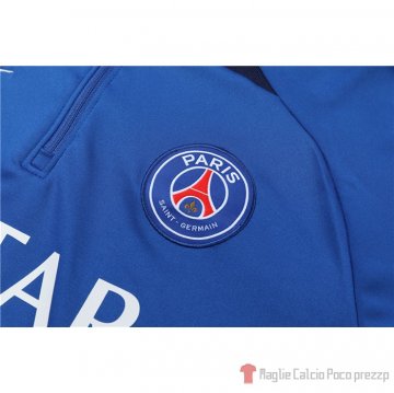 Felpa Della Tuta Paris Saint-germain 2022-23 Azul Oscuro