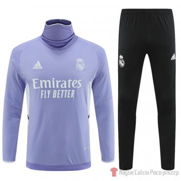 Felpa Della Tuta Real Madrid 2022 Purpura