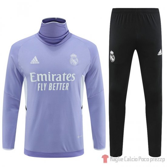 Felpa Della Tuta Real Madrid 2022 Purpura - Clicca l'immagine per chiudere