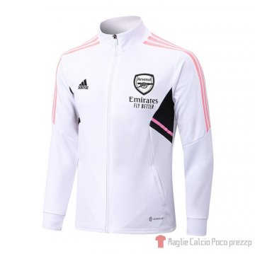 Giacca Arsenal 22-23 Bianco Giacca Arsenal 22-23 Bianco