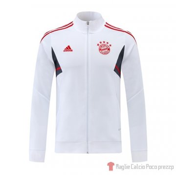 Giacca Bayern Munich 22-23 Blanco Giacca Bayern Munich 22-23 Blanco