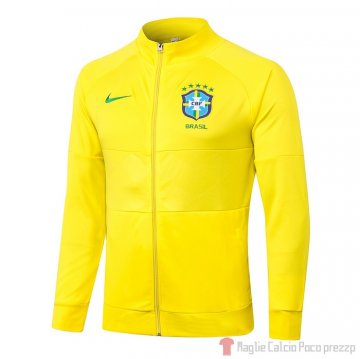 Giacca Brasile 2020/2021 Giallo Giacca Brasile 2020/2021 Giallo