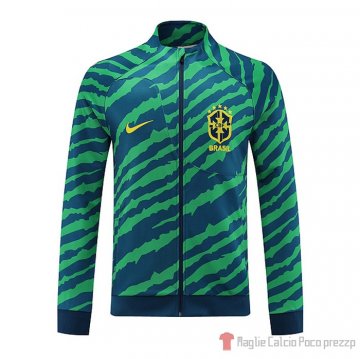 Giacca Brasile 2022-23 Verde Giacca Brasile 2022-23 Verde