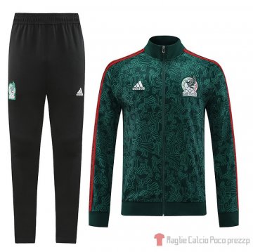 Giacca Della Tuta Messico 2022-2023 Verde Giacca Della Tuta Messico 2022-2023 Verde