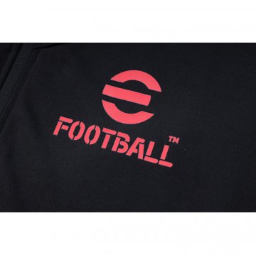 Giacca Della Tuta Milan 22-23 Negro Y Rojo