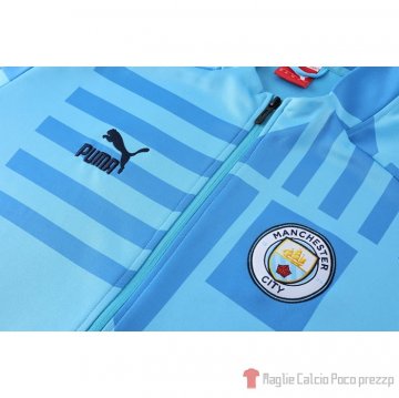 Giacca Manchester City 2022-23 Azul Claro