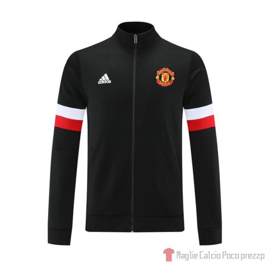 Giacca Manchester United 2021-2022 Nero - Clicca l'immagine per chiudere