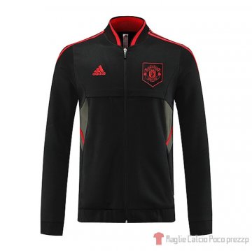 Giacca Manchester United 2022-23 Negro Y Rojo