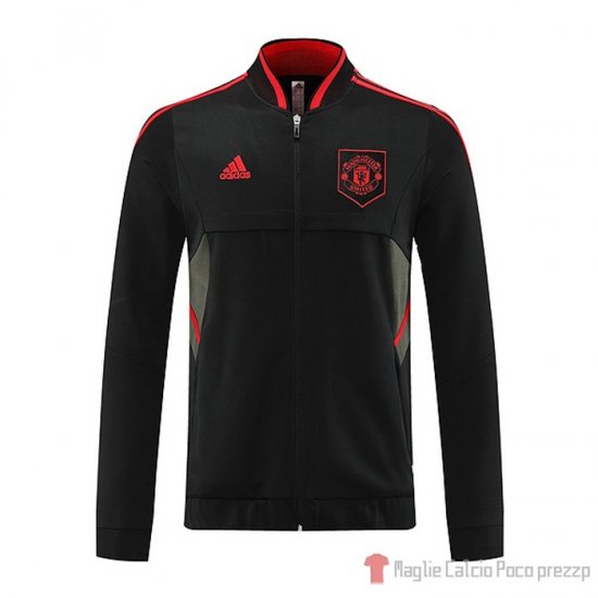 Giacca Manchester United 2022-23 Negro Y Rojo - Clicca l'immagine per chiudere
