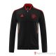 Giacca Manchester United 2022-23 Negro Y Rojo