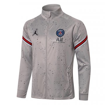 Giacca Paris Saint-germain Jordan 21-22 Grigio Giacca Paris Saint-germain Jordan 21-22 Grigio