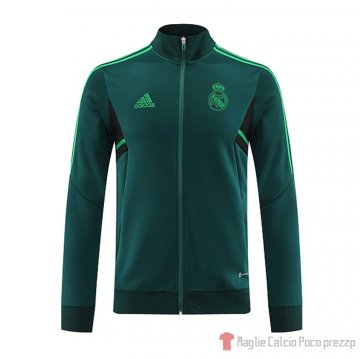 Giacca Real Madrid 22-23 Verde Giacca Real Madrid 22-23 Verde