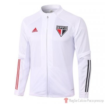 Giacca Sao Paulo 2020/2021 Bianco Giacca Sao Paulo 2020/2021 Bianco