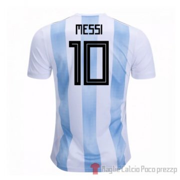 Maglia Argentina Giocatore Messi Home 2018 Maglia Argentina Giocatore Messi Home 2018