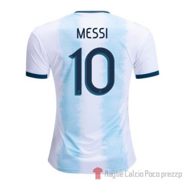 Maglia Argentina Giocatore Messi Home 2019 Maglia Argentina Giocatore Messi Home 2019