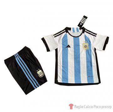 Maglia Argentina Home Bambino 2022