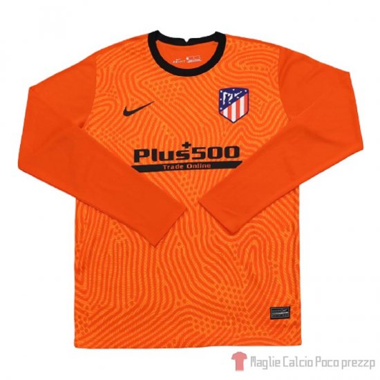 Maglia Atletico Madrid Portiere Manica Lunga 20-21 Arancione - Clicca l'immagine per chiudere