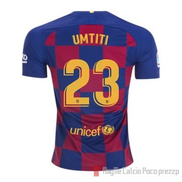 Maglia Barcellona Giocatore Umtiti Home 2019/2020 Maglia Barcellona Giocatore Umtiti Home 2019/2020