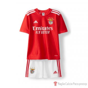 Maglia Benfica Home Bambino 21-22 Maglia Benfica Home Bambino 21-22