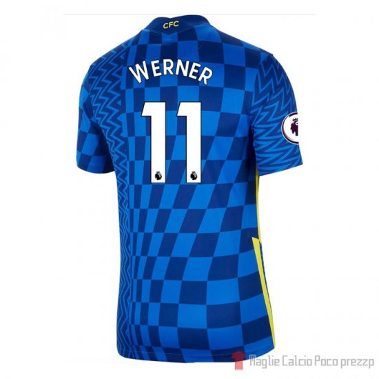 Maglia Chelsea Giocatore Werner Home 21-22 - Clicca l'immagine per chiudere